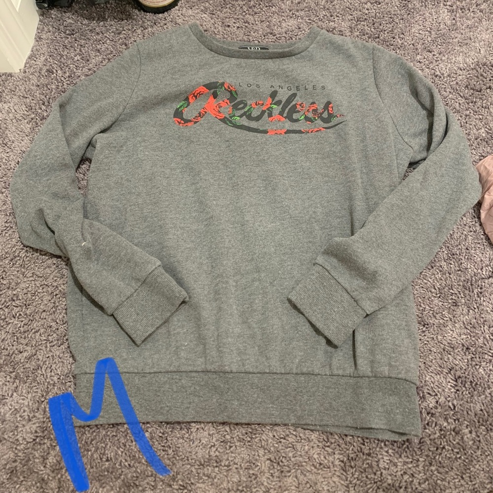 Size medium grey crewneck